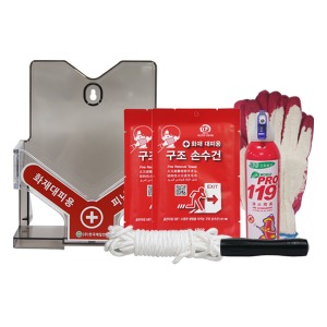 JI-200 화재대피용 피난기구세트 구조손수건세트